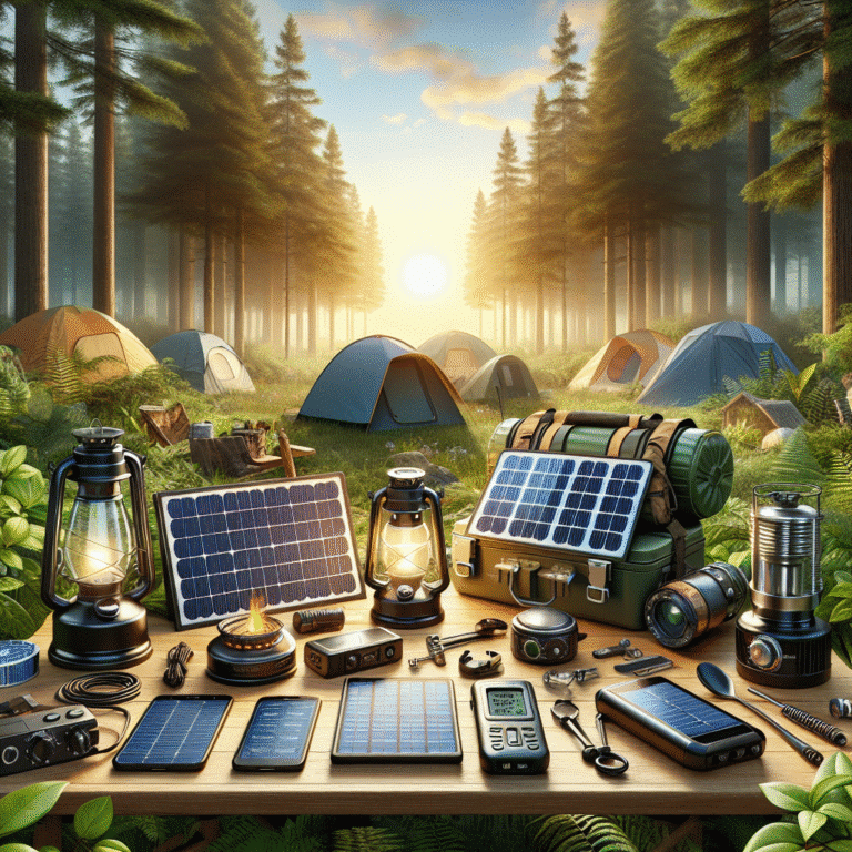 Complete Solar Camping Gear Kits for Every Camper