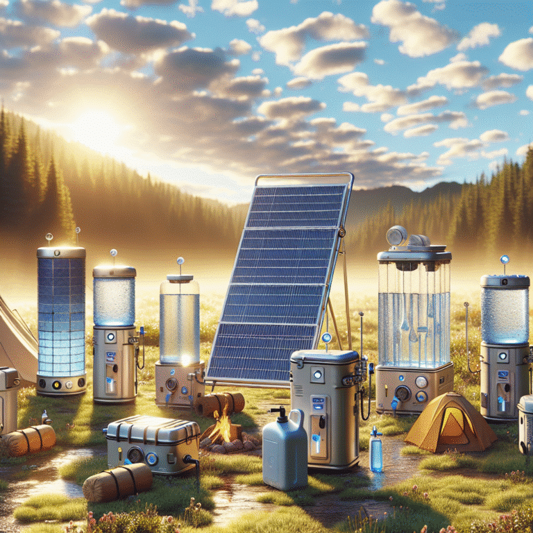 Best solar water purifiers for camping