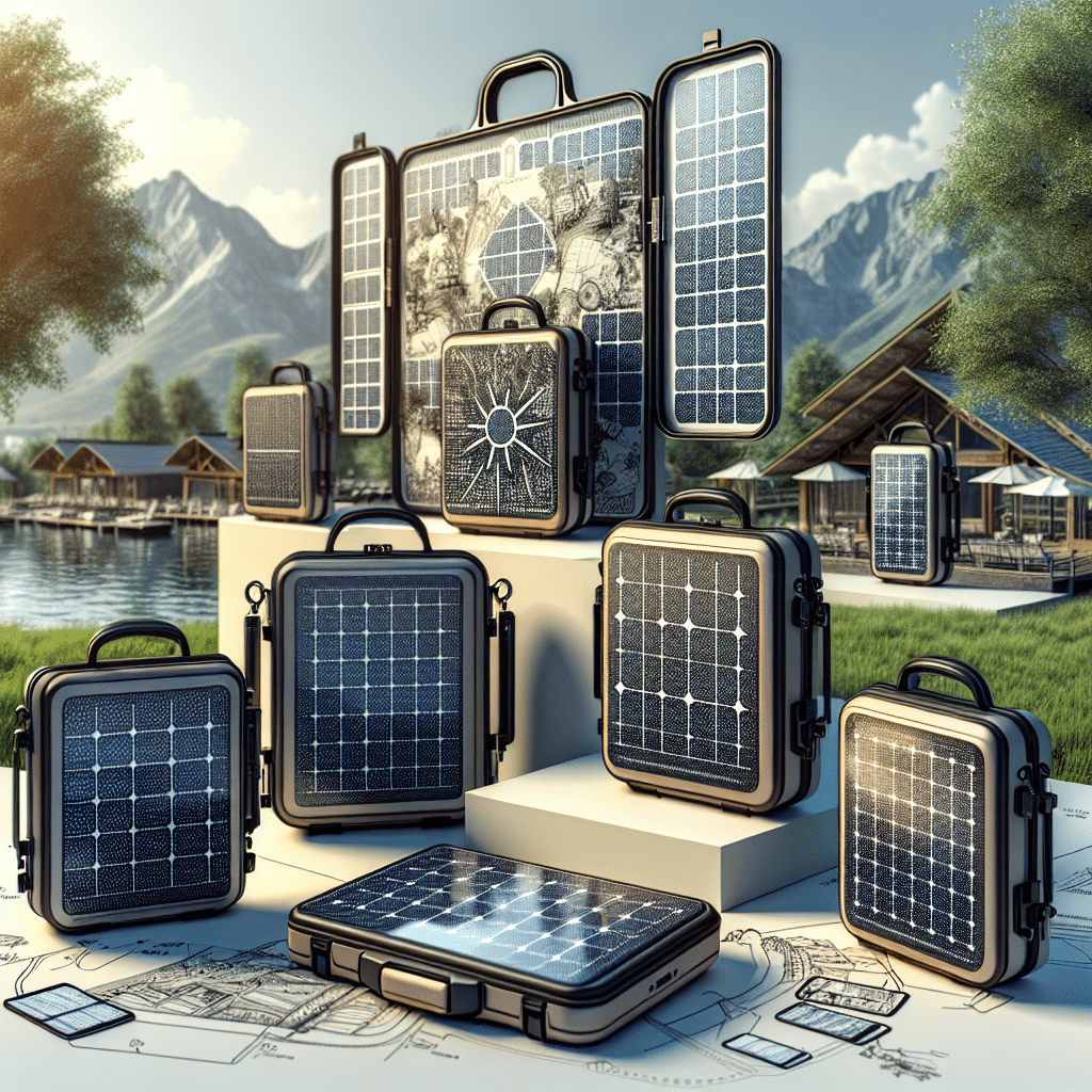 Stylish Solar Gadget Carrying Cases for the Outdoors
