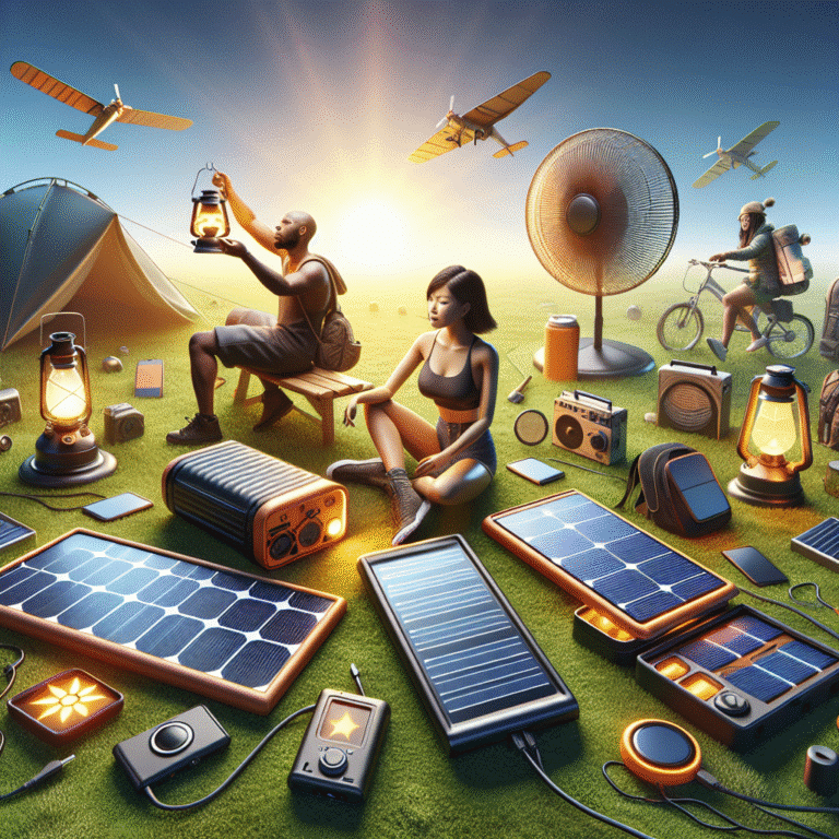 Best portable solar devices for outdoor adventures.