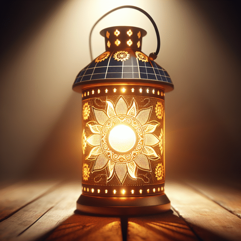 How to Craft a Solar-Powered Lantern