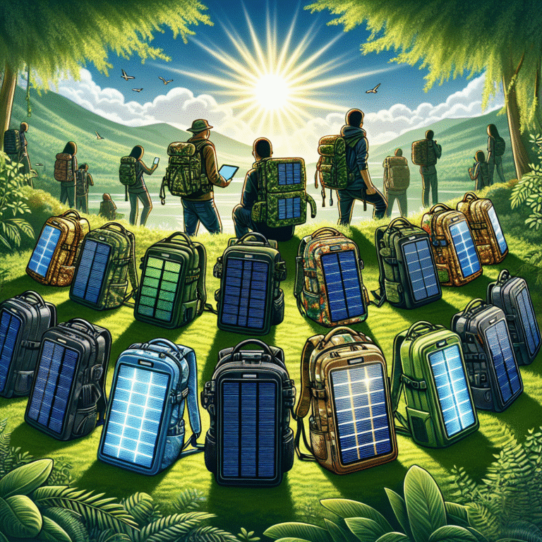 Best solar-powered backpacks for eco-conscious adventurers