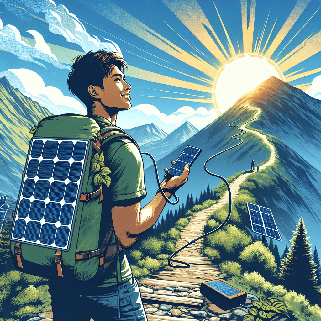 Efficient use of solar backpacks