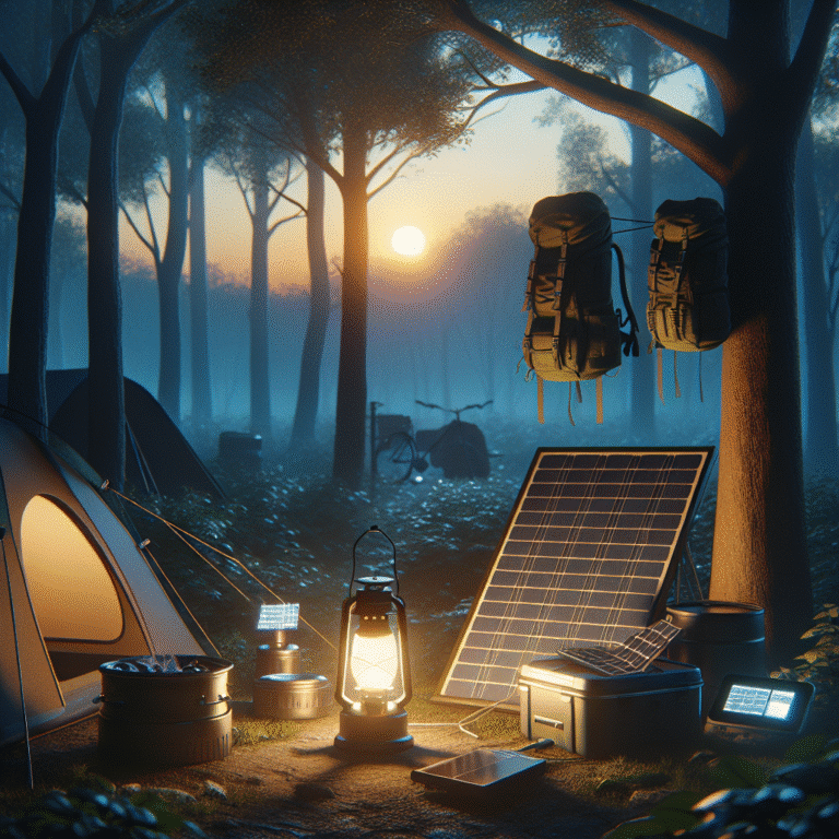 Best practices for solar-powered camping gear