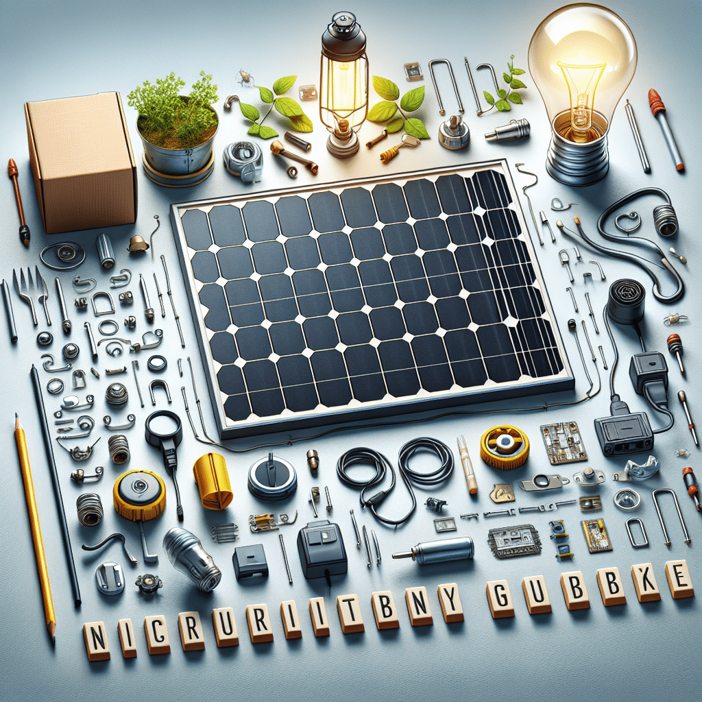 Step-by-step guide to making a solar-powered lantern