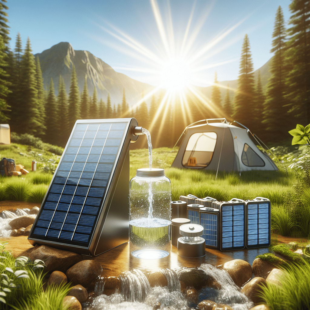 Top solar water purifiers for camping enthusiasts