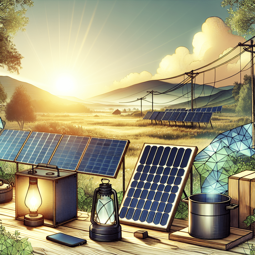 DIY off-grid solar gadgets for ultimate freedom.