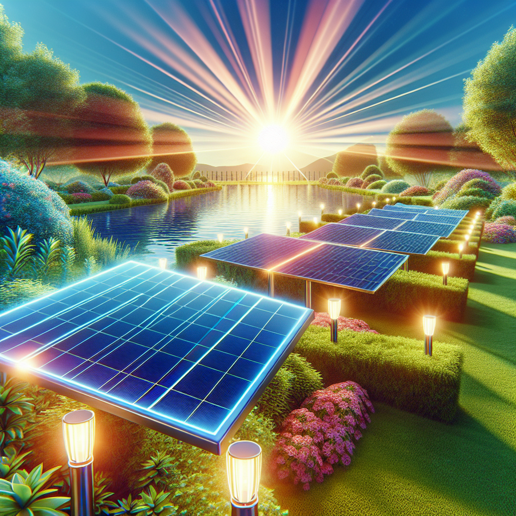 Keeping solar lights charged outdoors