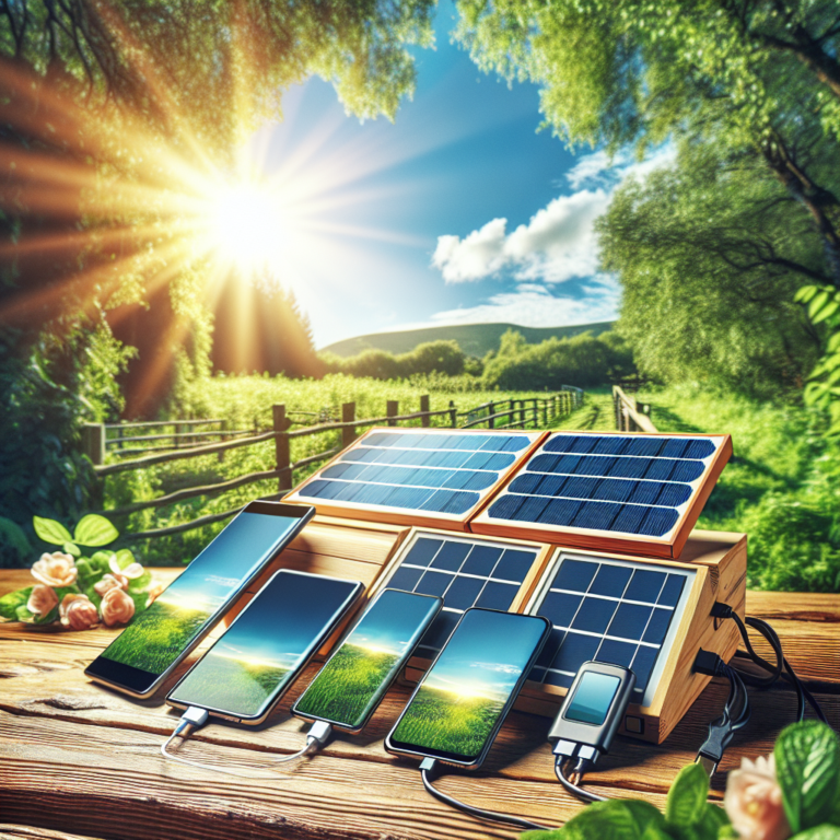 Reliable solar chargers for smartphones while outdoors