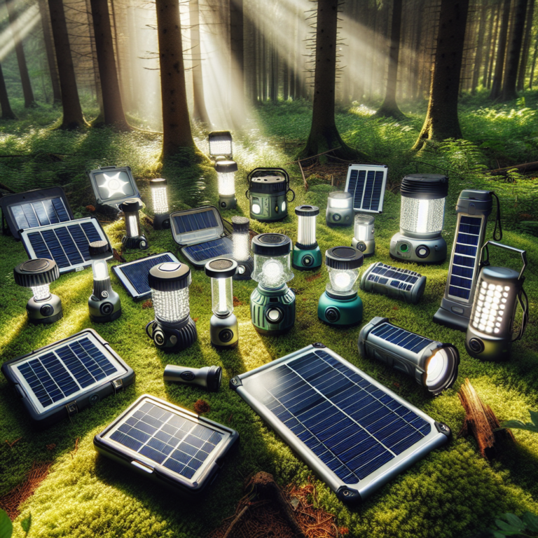 Top portable solar lights for camping adventures