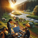Solar charging strategies for hikers camping with solar-powered gadgets
