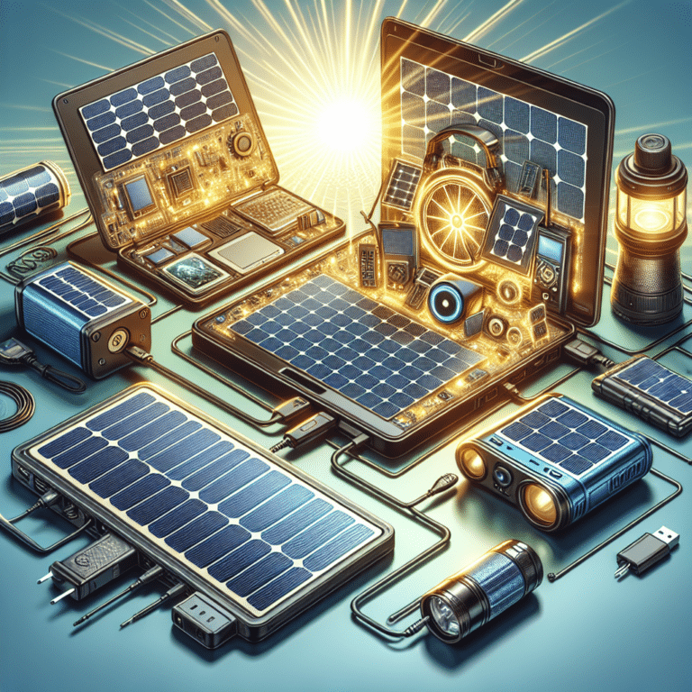 Rechargeable solar gadgets