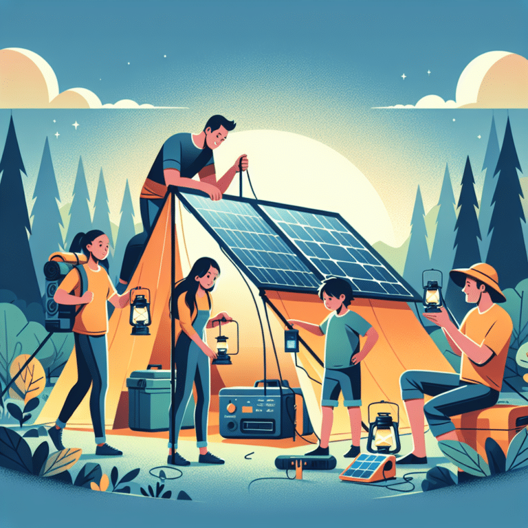 Essential tips for solar-powered camping gear