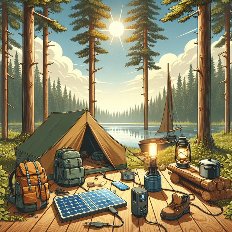Camping with solar-powered gadgets: A practical approach