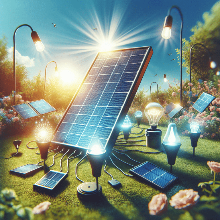 Keeping solar lights charged while outdoors