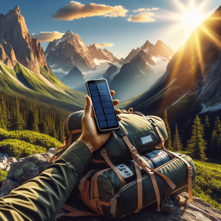 Compact solar chargers for lightweight backpacking