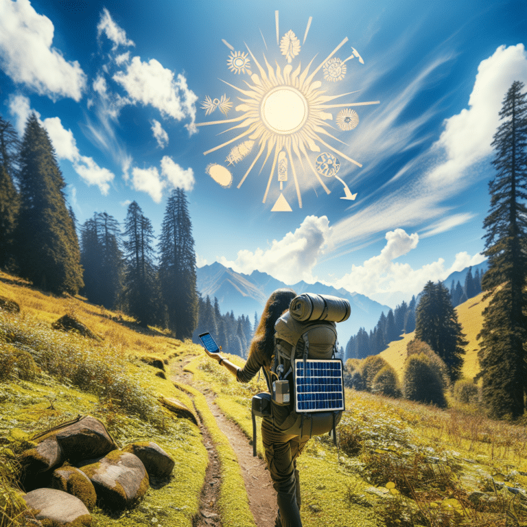 Solar energy hacks for backpackers looking to save weight