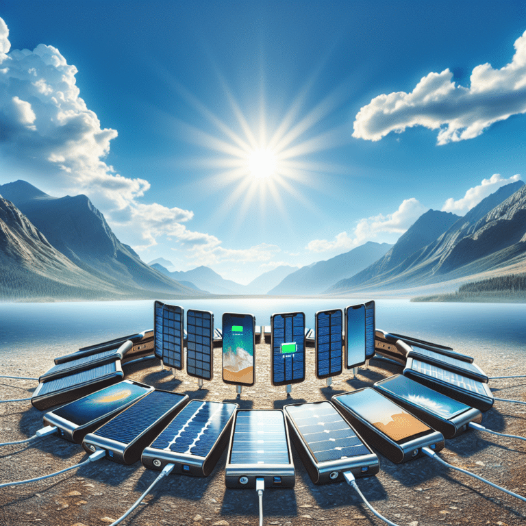 Best solar chargers for smartphones outdoors: stay connected
