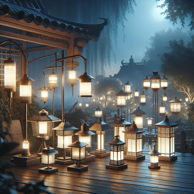 Solar Lantern Stands and Mounts for Ambient Outdoor Lighting
