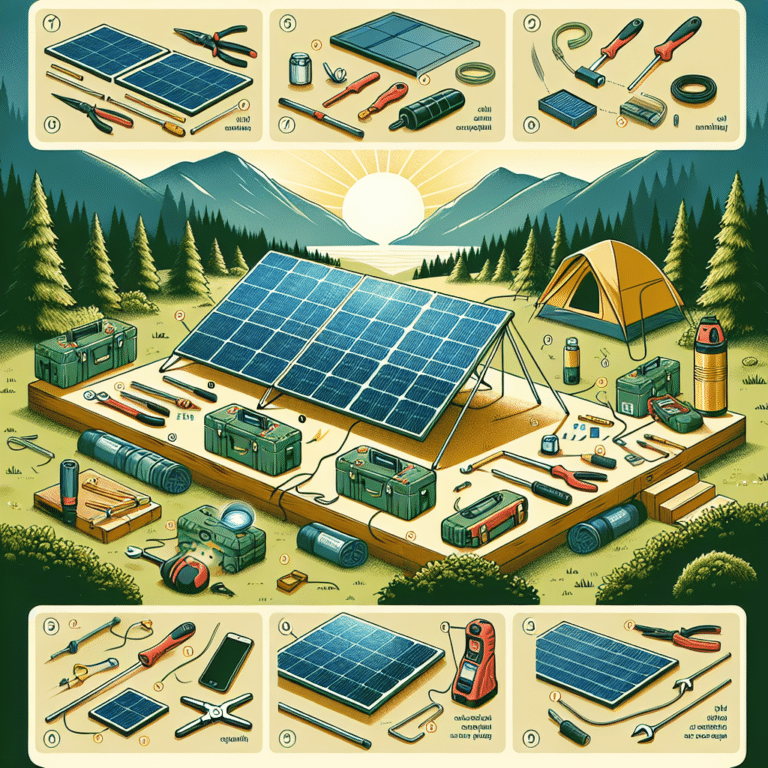 A complete DIY solar gadget setup guide for campers