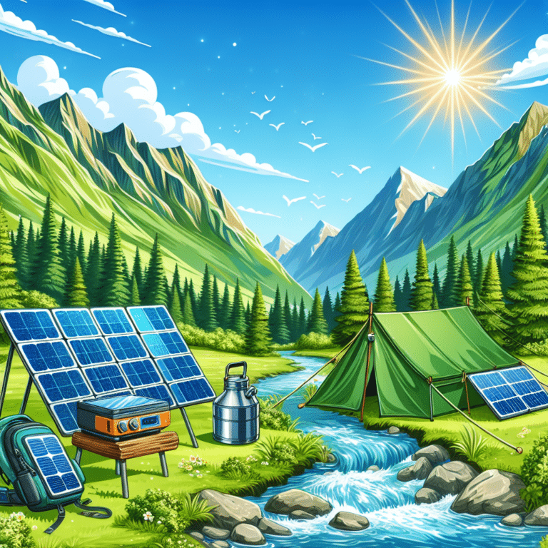 Solar gadgets for off-grid adventures