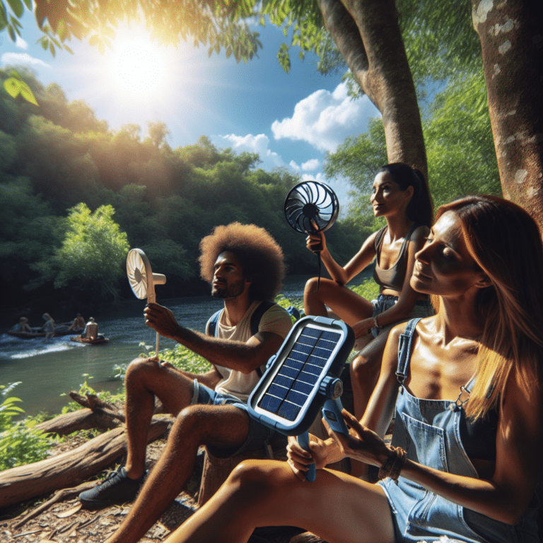 Solar Fans to Keep You Cool on Outdoor Trips