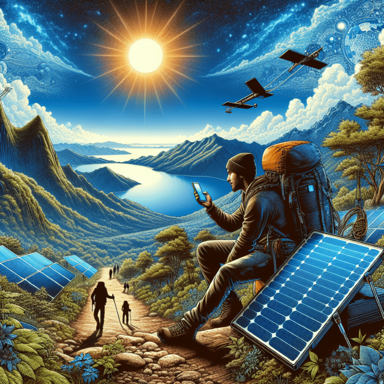 Solar tech for remote trips