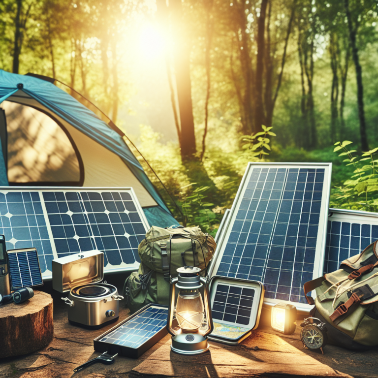 Solar camping gear kits for the prepared outdoor adventurer