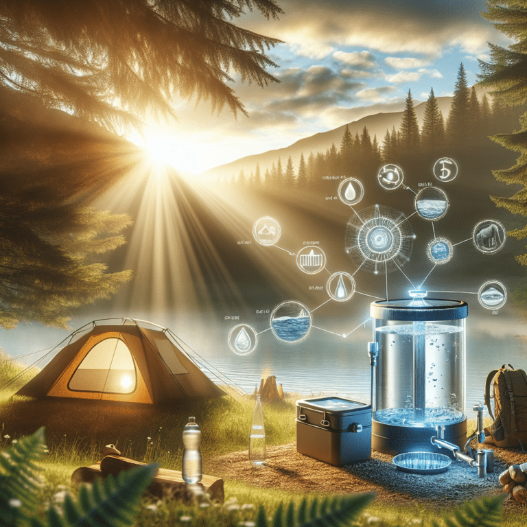 Solar water purifiers for camping