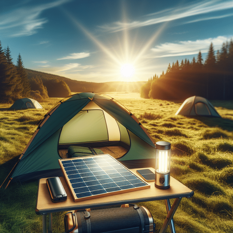 Portable solar energy accessories for every camping need