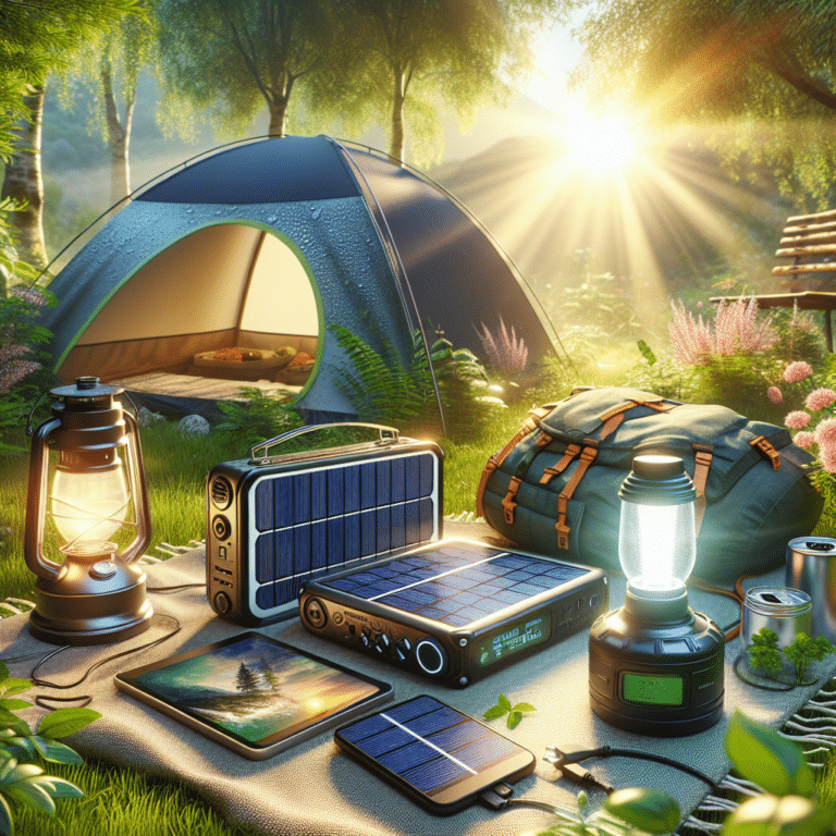 Best solar-powered gadgets for camping
