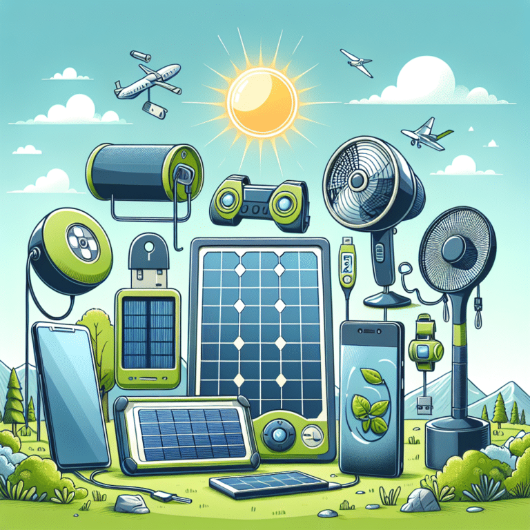 Rechargeable solar gadgets