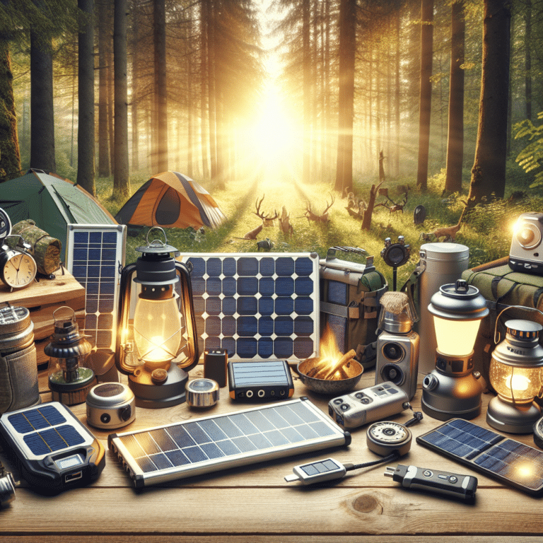 Best solar-powered gadgets for camping