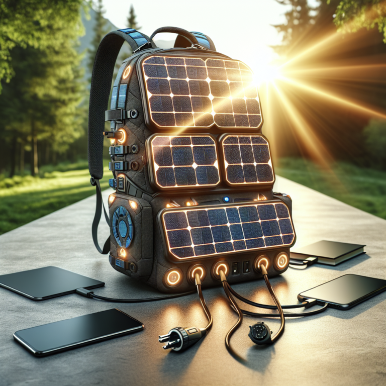 Innovative solar backpack charging hacks