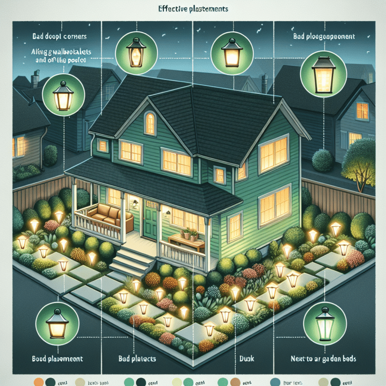 Solar lantern positioning tips