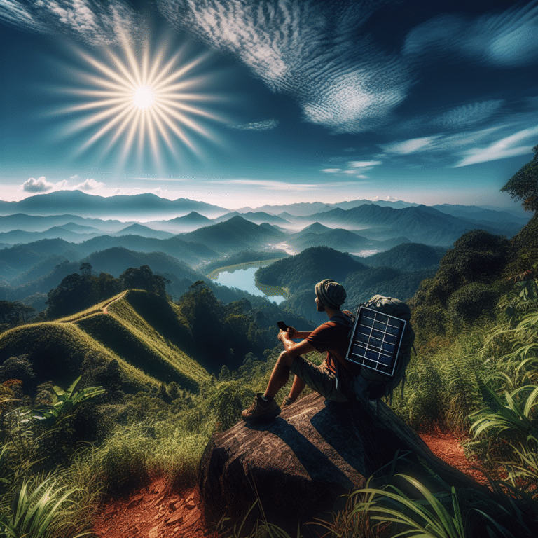 Solar charging strategies for hikers