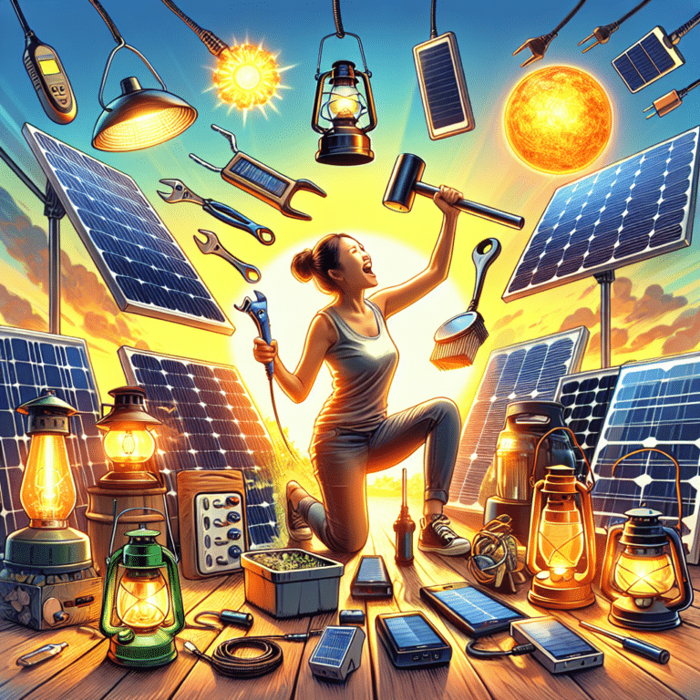 Outdoor solar gadget troubleshooting