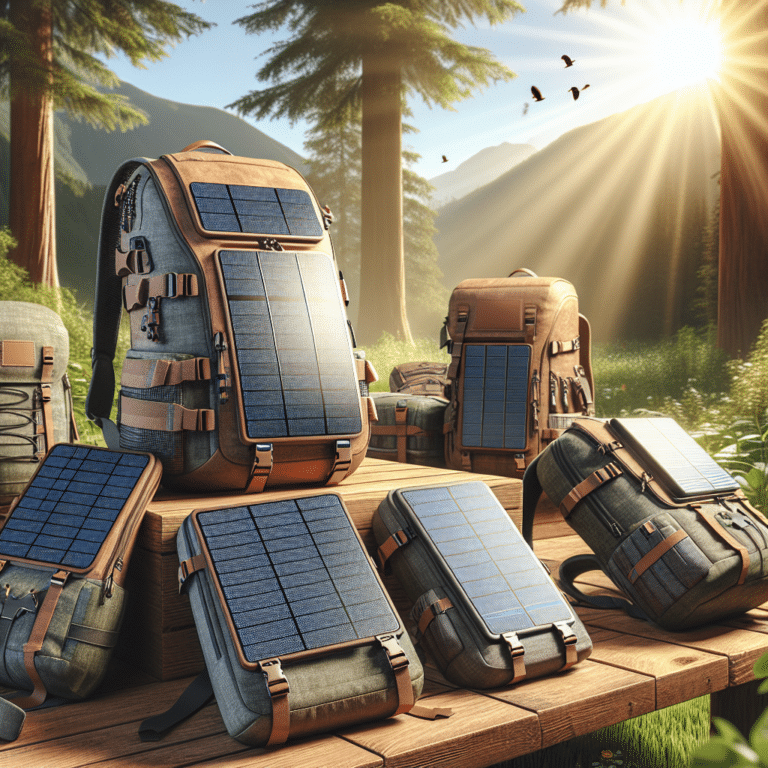 Lightweight Solar Backpacks: Combining Functionality and Sustainability