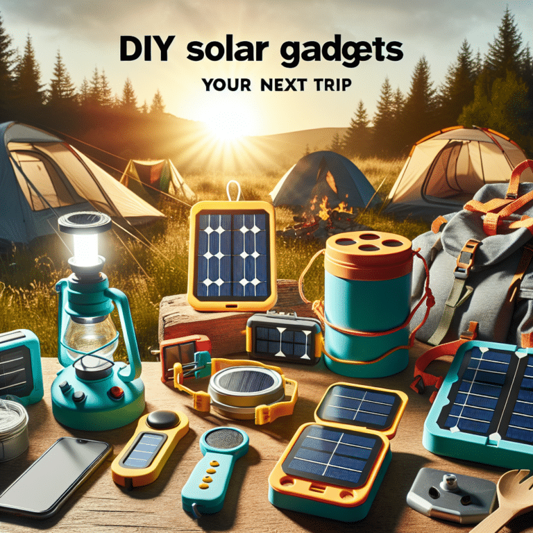 Lightweight DIY Solar Gadgets for Your Next Trip