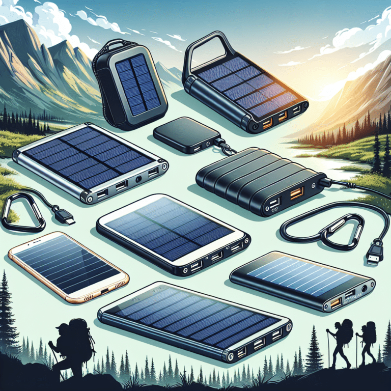 Lightweight solar chargers for backpacking