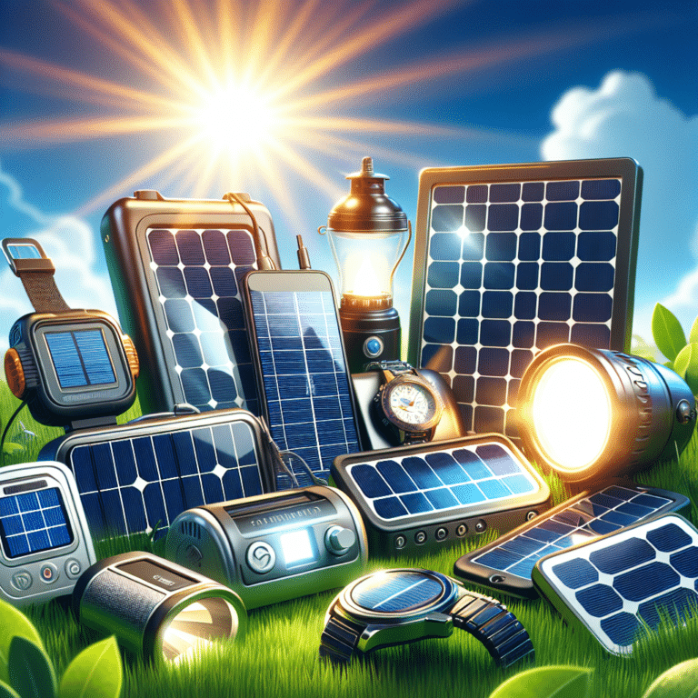 Rechargeable solar gadgets