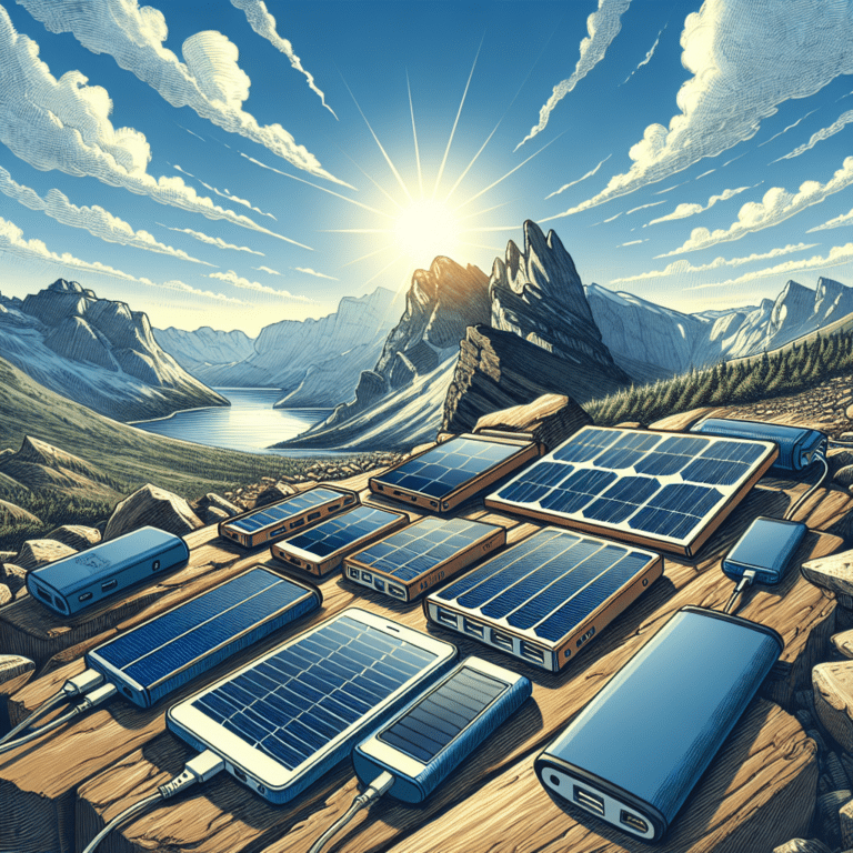 Essential solar chargers for hiking trips