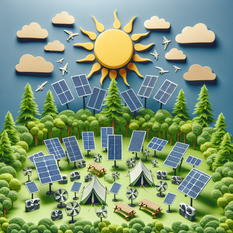 Solar Fans to Keep You Cool on Outdoor Trips