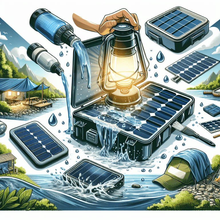 How to waterproof solar gadgets for outdoor use