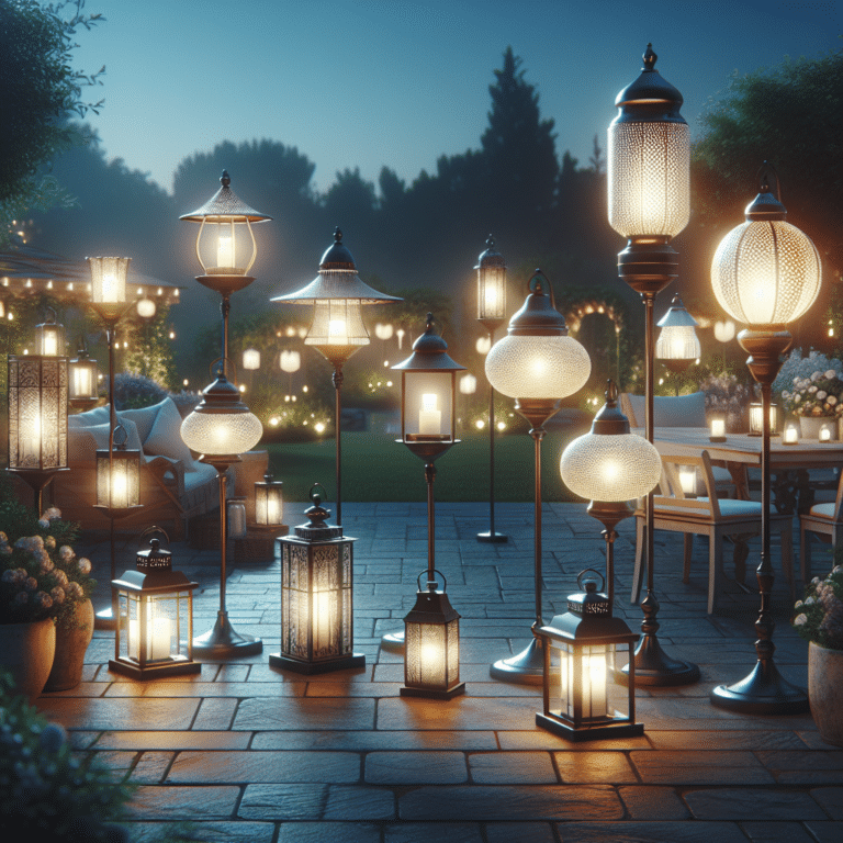 Solar Lantern Stands and Mounts for Ambient Outdoor Lighting