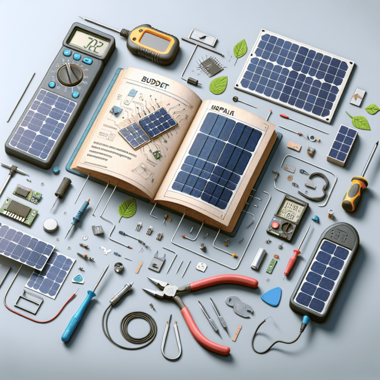 How to repair solar gadgets on a budget