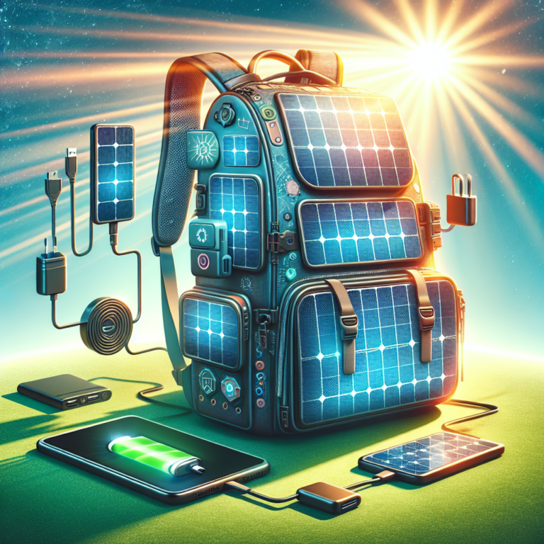 Innovative solar backpack charging hacks