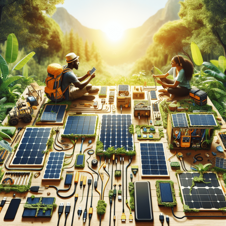Creative solar charger DIY projects for outdoor enthusiasts